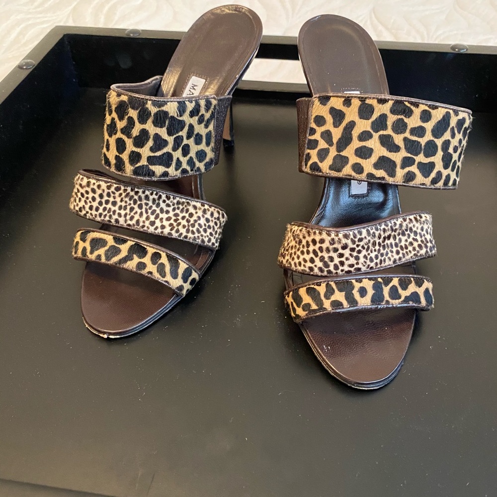 Manolo Blahnik mules